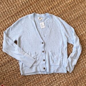 J. Crew Factory Soft Blue Women's Cardigan Sweater